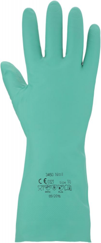Rękawice 3450, rozmiar 10, zielone  (12 par)