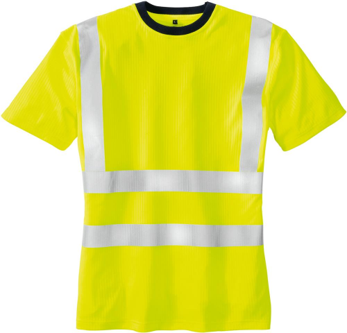 Koszulka odblaskowa HOOGE, fluorescencyjny żółty, rozmiar L