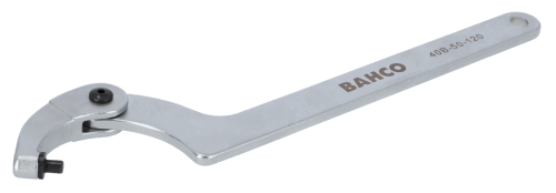 Klucz hakowy przegubowy 115-165 mm z czopem 8 mm BAHCO