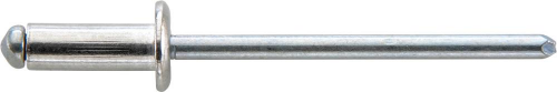 Nit 1-str.zamyk,Al/stal leb plasko-okragly 4x7mm GESIPA  (500 szt.)