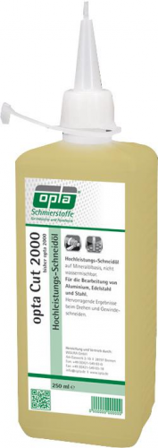 Olej do obrobki skraw. ,wysokowydajny CUT 2000 250ml OPTA  (10 szt.)