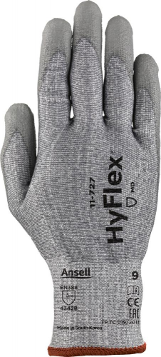 Rękawice antyprzecięciowe HyFlex 11-727, rozmiar 9 Ansell (12 par)