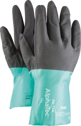 Rękawice chemiczne AlphaTec 58-128, rozmiar 10 Ansell (12 par)