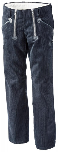 Spodnie cechowe PAUL, Trenkercord, czarne, rozmiar 56