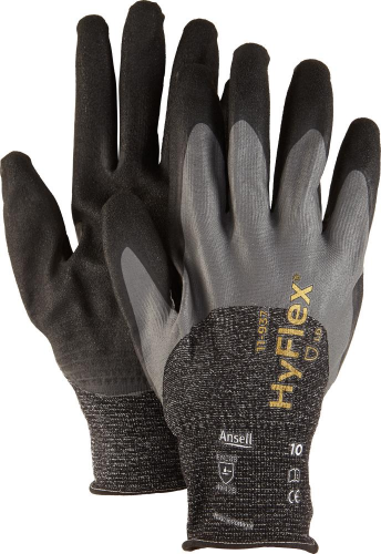 Rękawice montażowe HyFlex 11-937, rozmiar 8 Ansell (12 par)