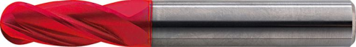 Frez trzpieniowy pełnowęglikowy promieniowy 4-ostrza z powłoką FIRE 5mm GÜHRING