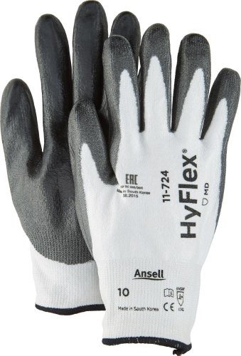 Rękawice antyprzecięciowe HyFlex 11-724, rozmiar 9 Ansell (12 par)