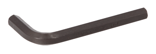 Klucz trzpieniowy imbusowy krótki 2.5 mm, czarny BAHCO