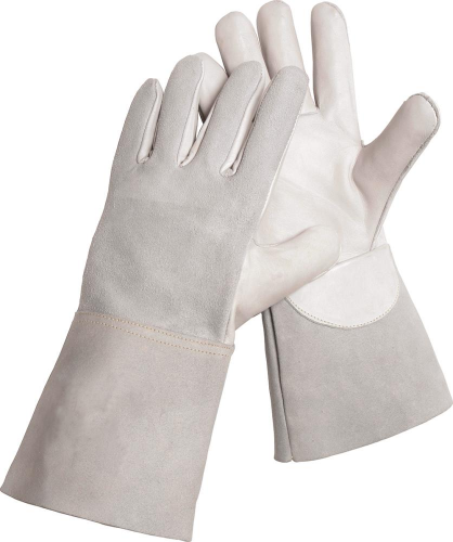 Rękawice, skóra dwoinowa typ 10, 35cm, roz. 10  (10 par)