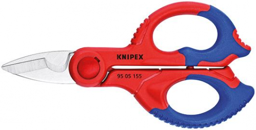 Nożyczki dla elektryków, 155mm, 95 05 155 SB, KNIPEX