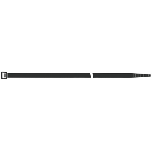 Opaska kablowa z nylonu UV, kolor czarny 550x9mm po 100szt. SapiSelco