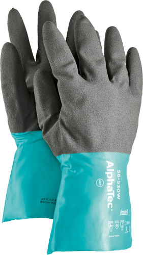 Rękawice chemiczne AlphaTec 58-530B, długość 305mm, rozmiar 10 Ansell (6 par)