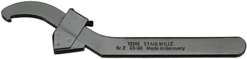 Klucz hakowy nastawny rozmiar 3 95-165mm do nakr.z rowkiem STAHLWILLE