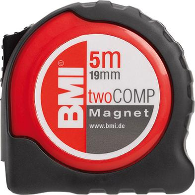 Tasma miernicza kieszonkowa twoCOMP M 8mx25mm BMI